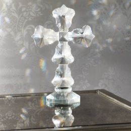 Standing Crystal Cross, , large