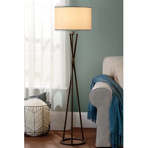 Crossed Base Floor Lamp, , large