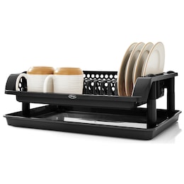 Ginny's Single-Tier Dish Rack with Tray, , large
