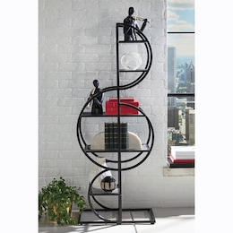 Music Symbol Floor Shelf, , large