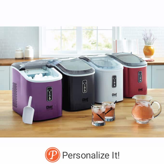 Personalized Chef Tested Self-Cleaning Ice Maker by Wards, , large