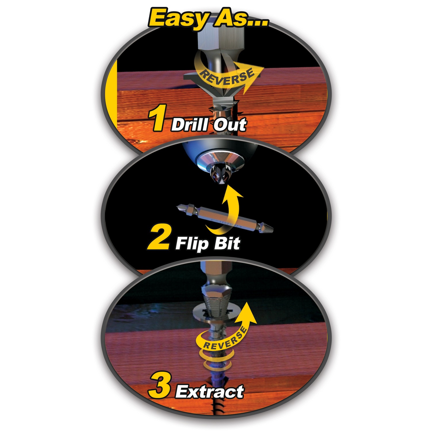 SpeedOut Impact Screw Extractor Set | Seventh Avenue