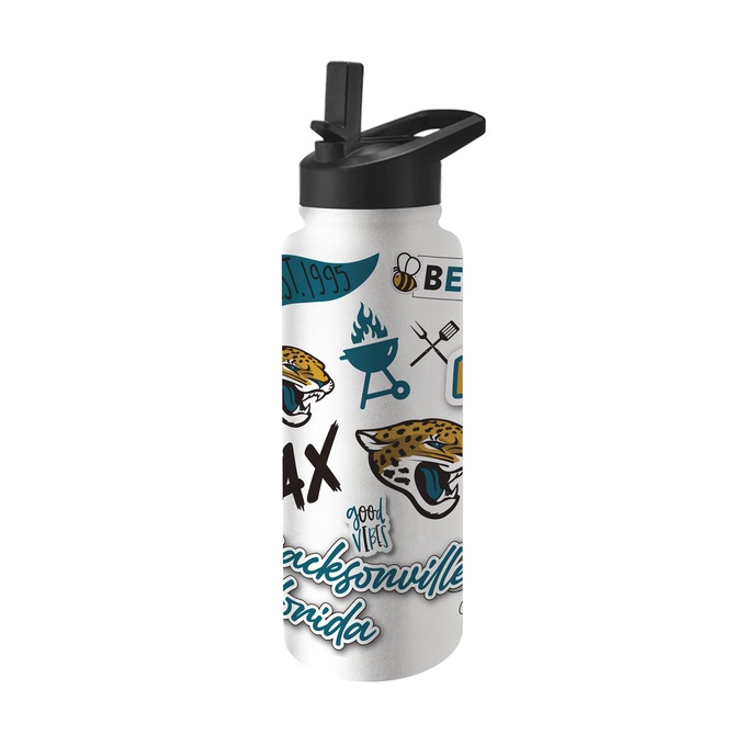 NFL Native Logo Water Bottle, , large