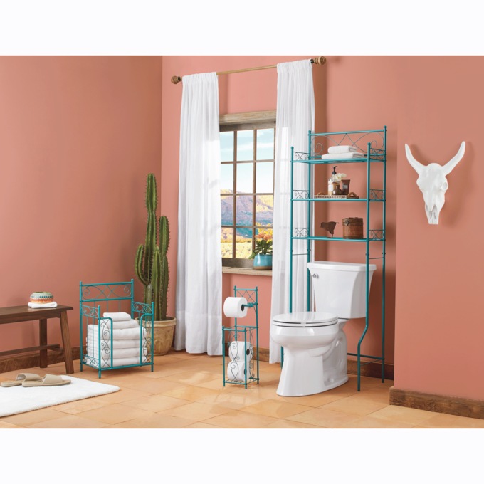 3-Piece Revis Bath Furniture Set, Teal, large