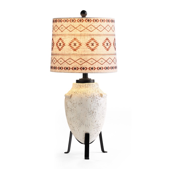Weathered Southwest Lamp, , large