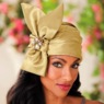 Turban with Brooch, , large
