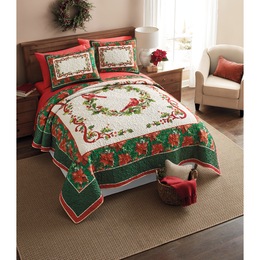 Reversible Holiday Quilt, , large