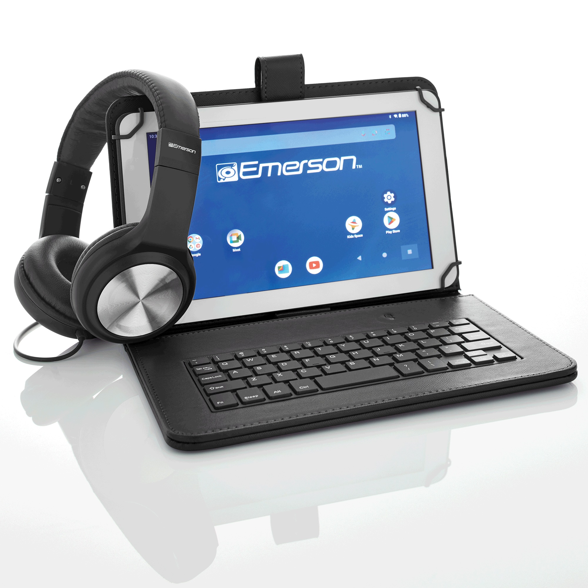 Emerson 9" Tablet Bundle, Black, large