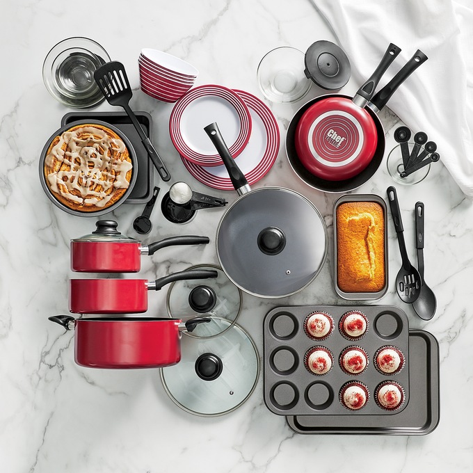 Chef Tested 50-Piece Mega Kitchen Set, , large