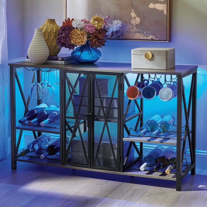 Amherst LED Wine Rack, , large
