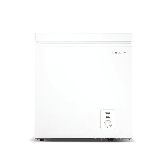Frigidaire 2.1 cu. ft. Convertible Chest Freezer/Fridge, White, large