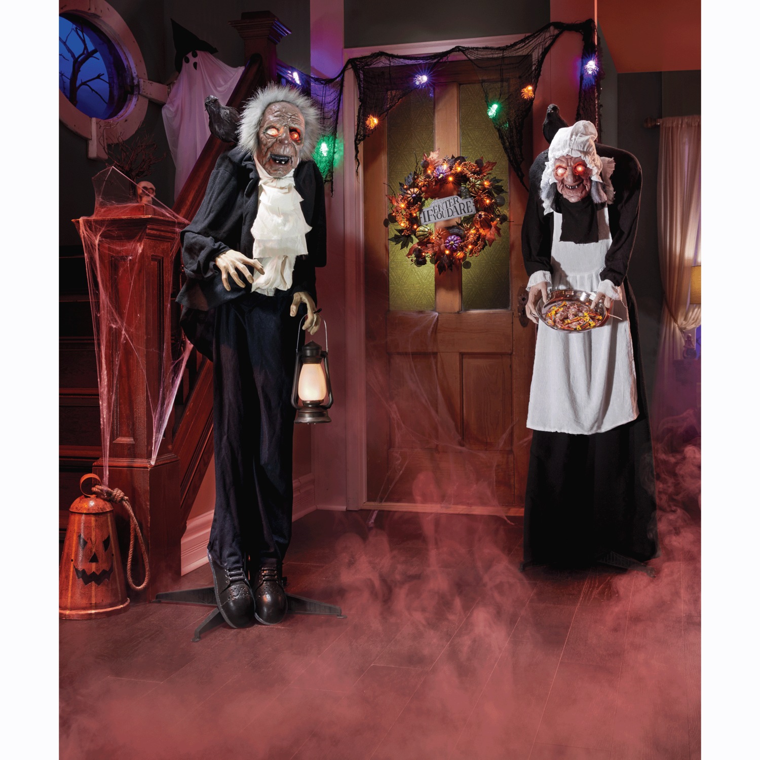 ハロウィンガーランド☆バンドメイド Agnes the Maid Sound-Activated Animated Halloween Prop | Seventh