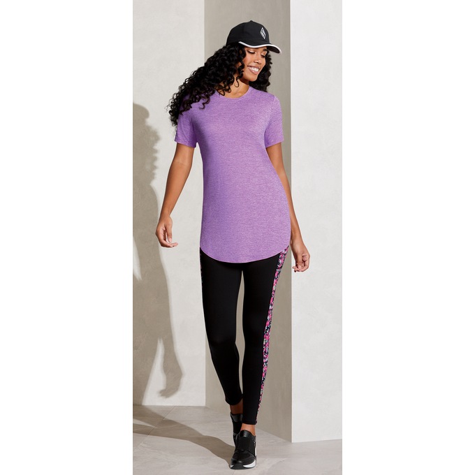 Skechers GoDri Tunic Tee, African Violet, large