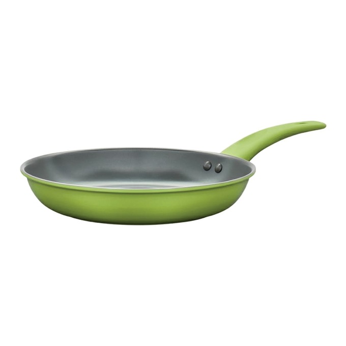 7-Piece Colorful Carbon Steel Nonstick Cookware Set, Lime Fizz, large