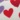 Spring Microfiber Sheets, Hearts, swatch