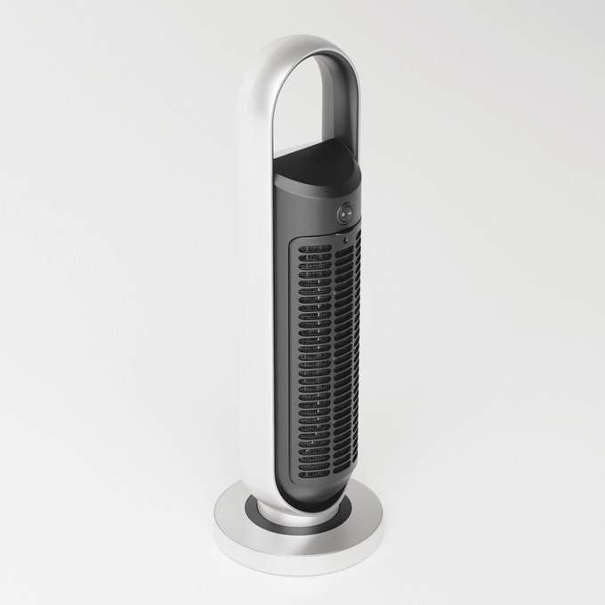 Emerson SmartVoice Tower Fan/Heater Combo, , large