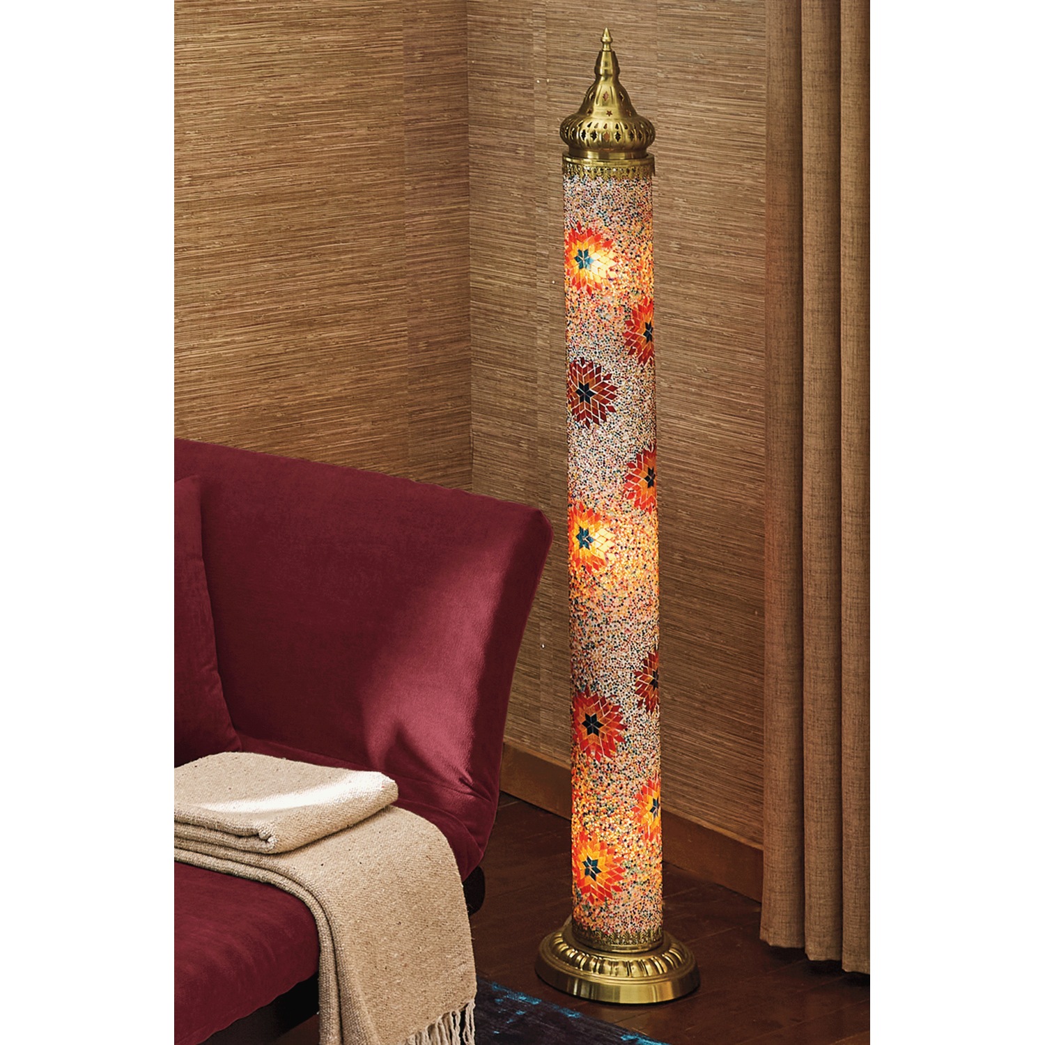 Mosaic Floor Lamp | Seventh Avenue