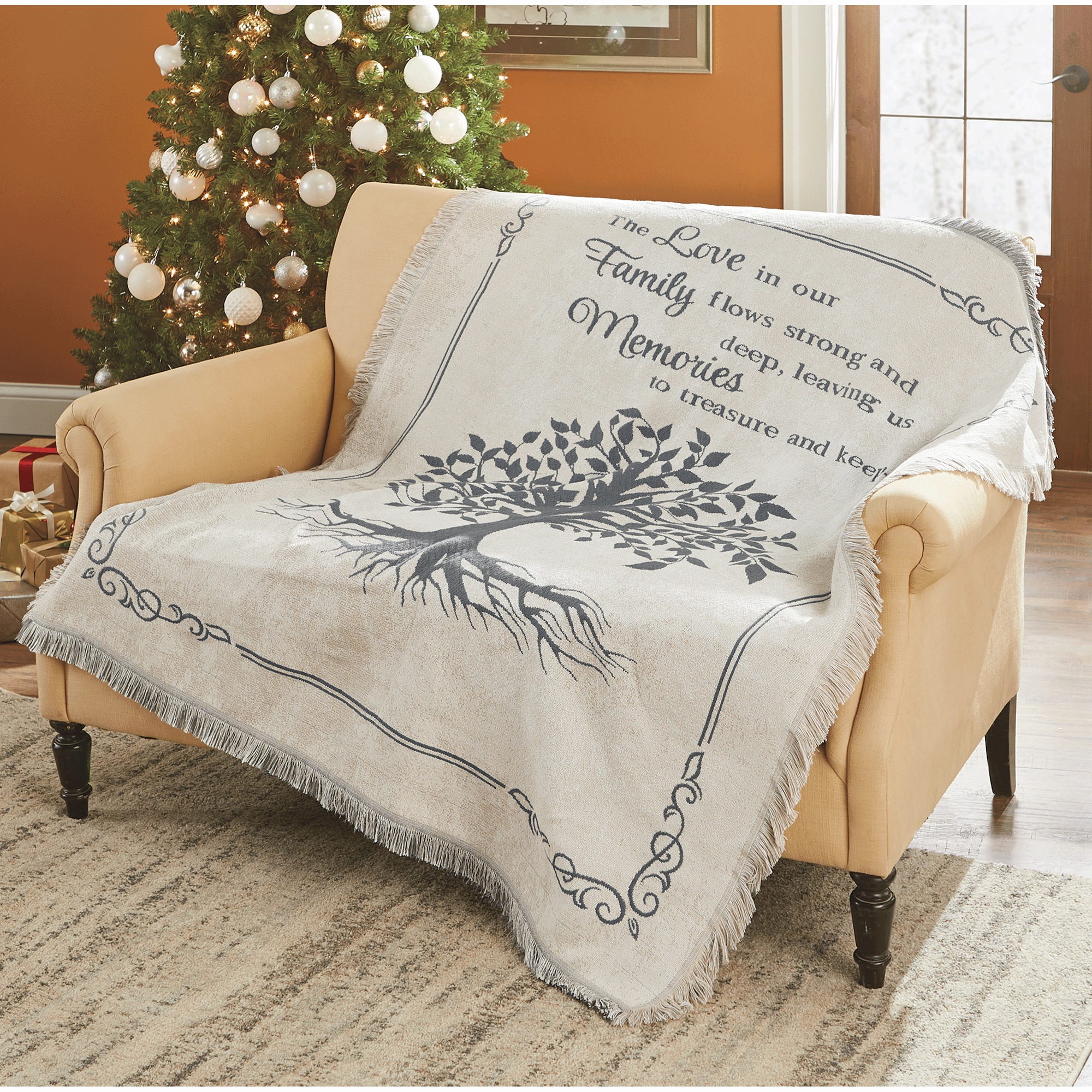 Family Love Tapestry Throw, , large
