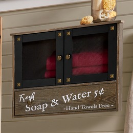 Weathered Wall Cabinet, , large