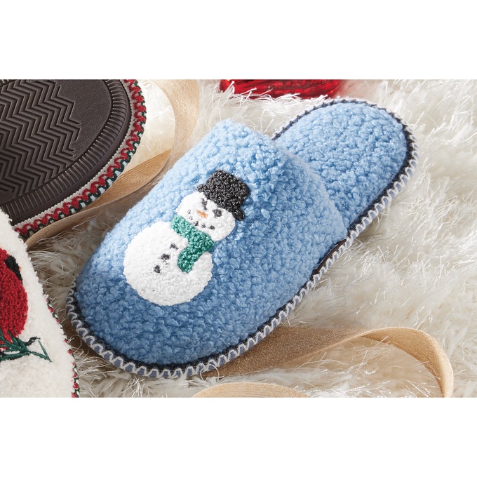 MUK LUKS Festive Novelty Slipper, , large