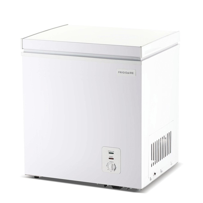 Frigidaire 2.1 cu. ft. Convertible Chest Freezer/Fridge, White, large