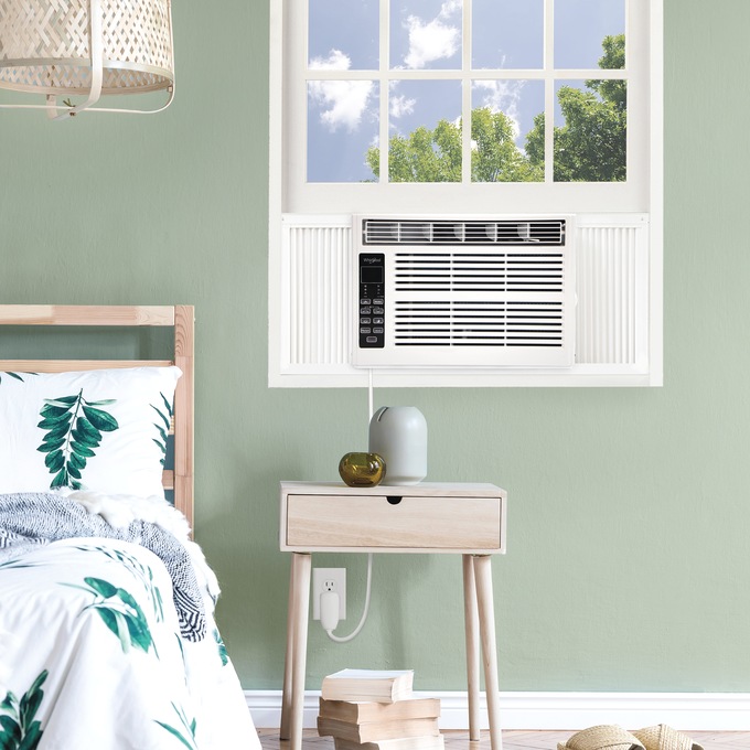 Whirlpool 6000 BTU Window Air Conditioner with Remote, , large