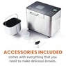 Elite Gourmet 2-lb. Stainless Steel Digital Bread Maker, , large