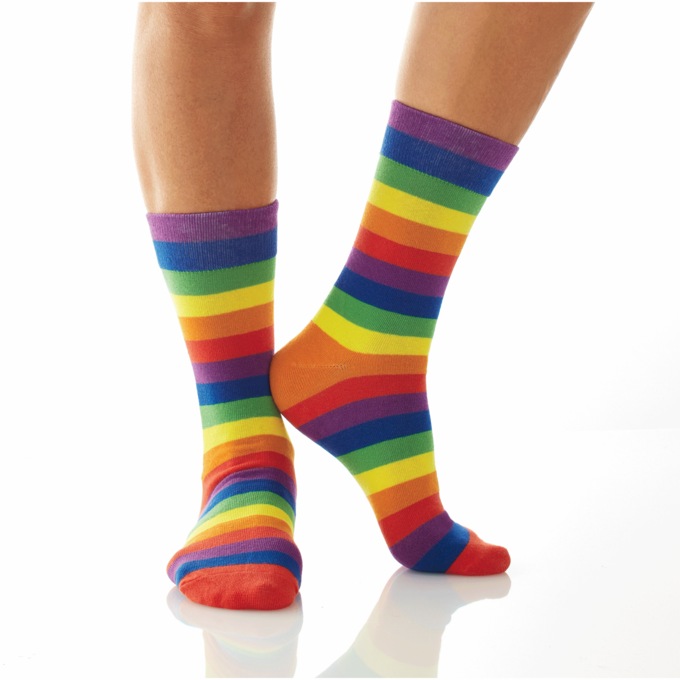 Color Me Rainbow Socks, , large