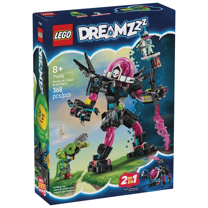 LEGO DREAMZzz Mateo vs. Cyber Brain Mech, , large