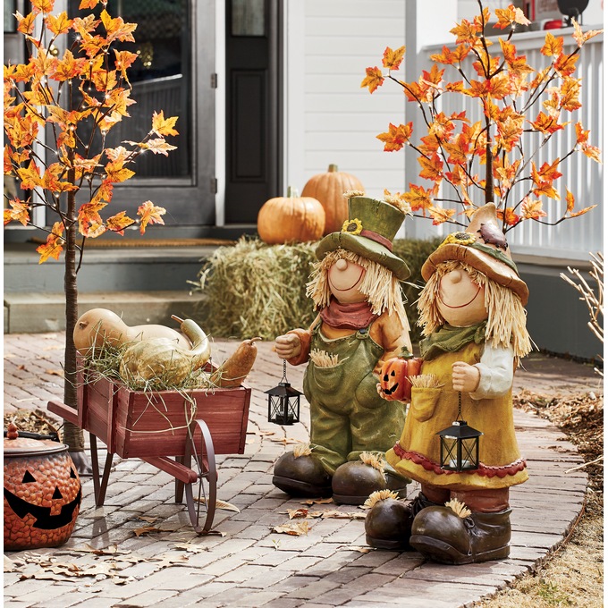Scarecrow with Lantern, , large