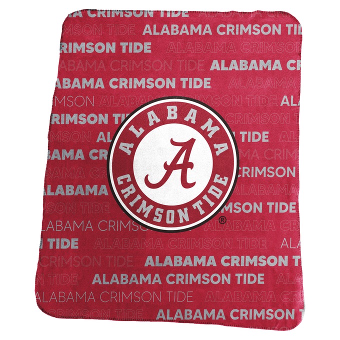 NCAA Classic Plush Throw, , large