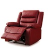 Overstuffed Recliner with Massage, , large
