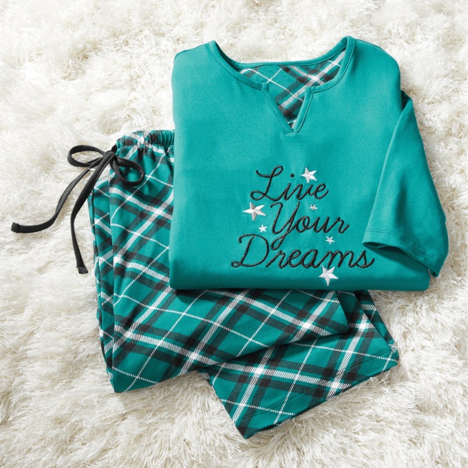 Live Your Dreams PJ Set, , large