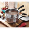 4-Piece Range Kleen 3-Quart Double Boiler Set, , large