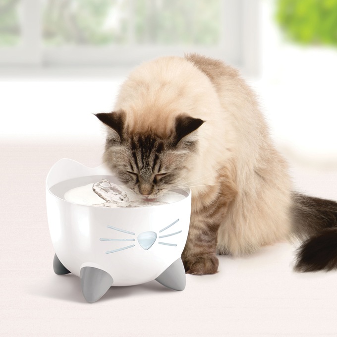 Catit Pixi Stainless Steel Fountain, , large