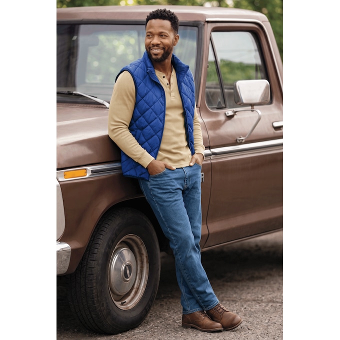 Men's Light Puffer Vest | Seventh Avenue