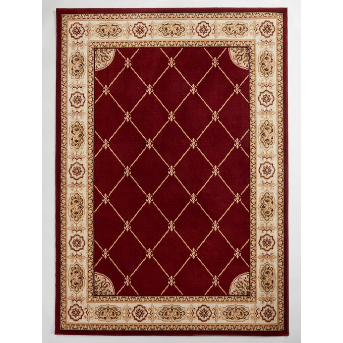 French Quarter Rug, Red, large