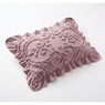 Adeline Chenille Sham with Ruffled Edges, Mauve, large