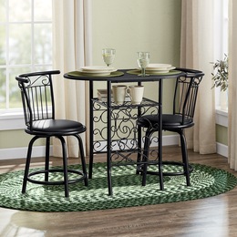 Scroll Bistro Set, , large