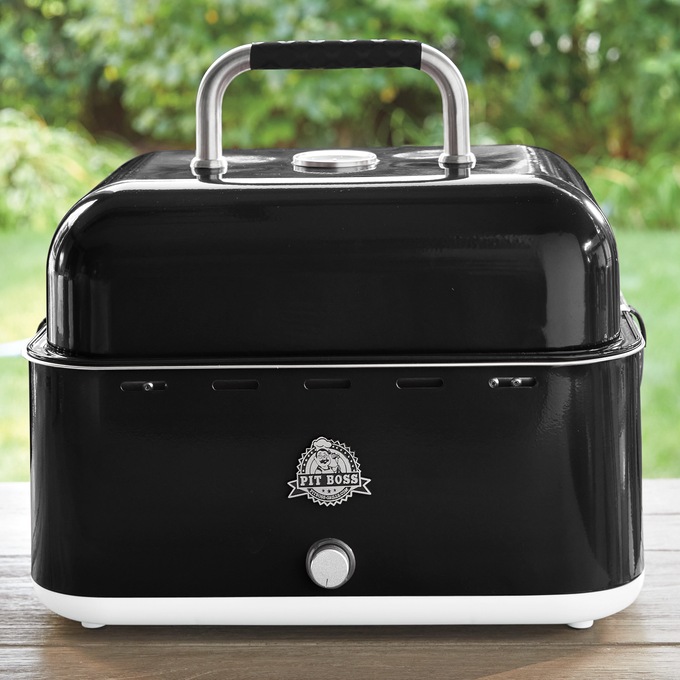 Pit Boss Pit Stop Portable Charcoal Grill, , large