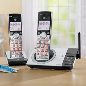 AT&T 2-Handset Cordless Phone System with Answering Machine, , large