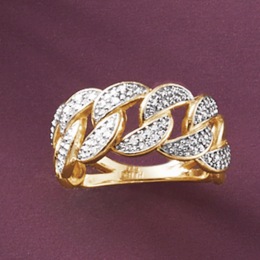 Diamond Link Band, , large