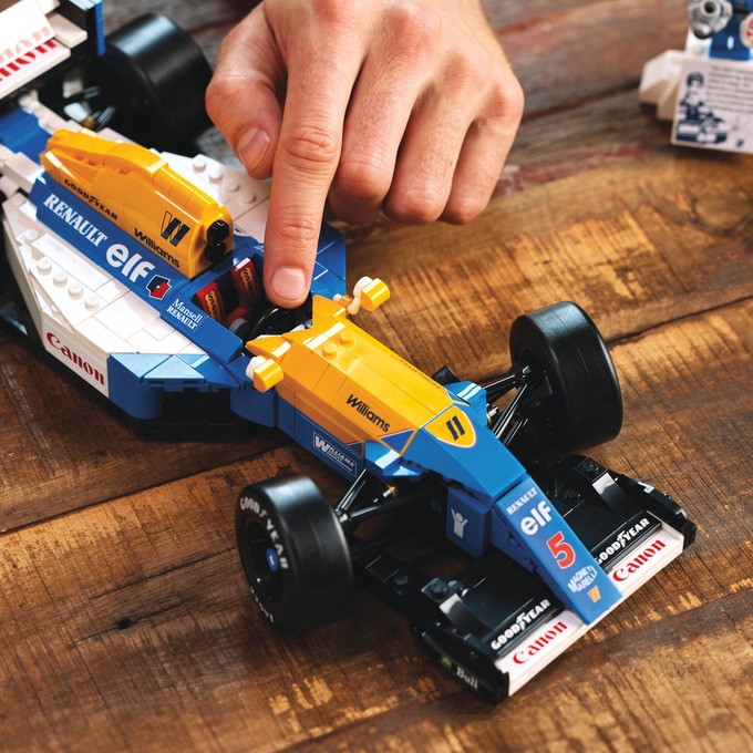 LEGO Icons Williams Racing FW14B & Nigel Mansell, Multi, large