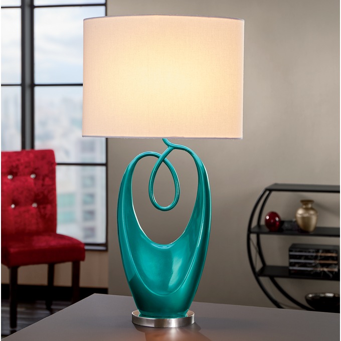 Swirl Sculpture Table Lamp, , large
