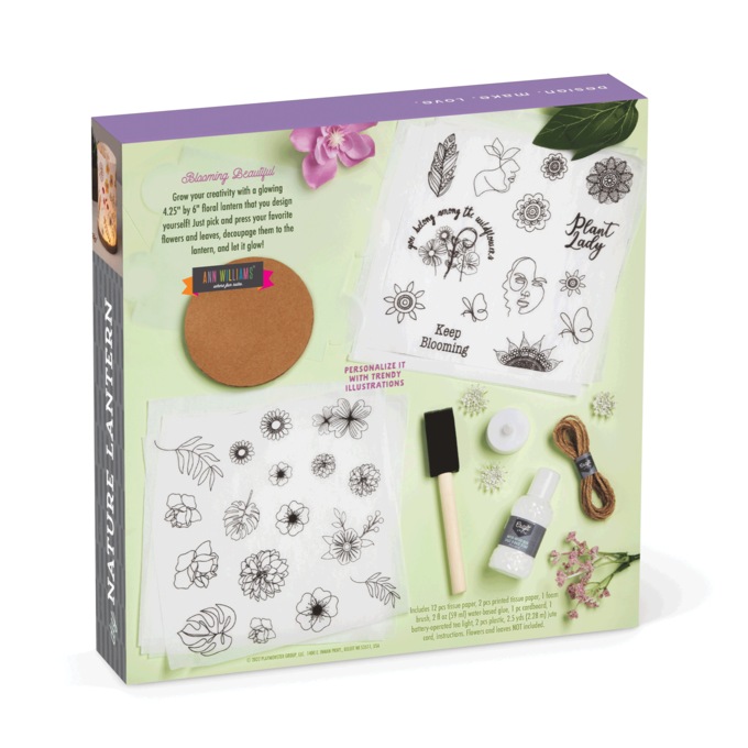 Craft Crush Nature Lantern Kit, , large