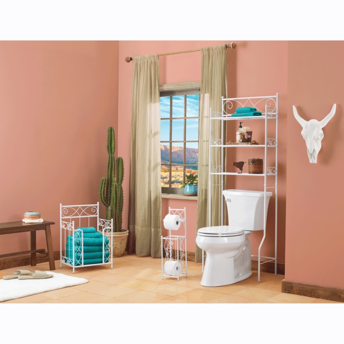 3-Piece Revis Bath Furniture Set, White, large