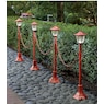 Set of 4 Chained Solar Lanterns, , large
