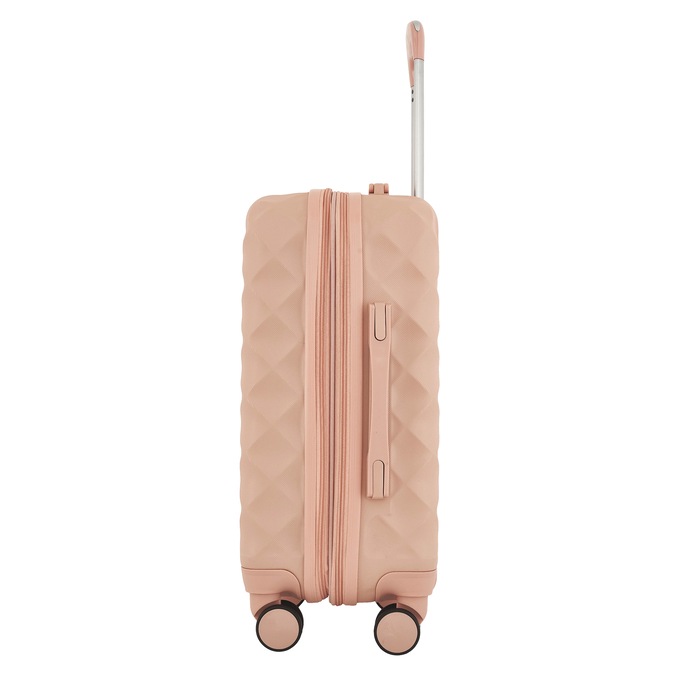 Travelers Club Kensie Expandable Hardside Carry-On, Dusty Pink, large