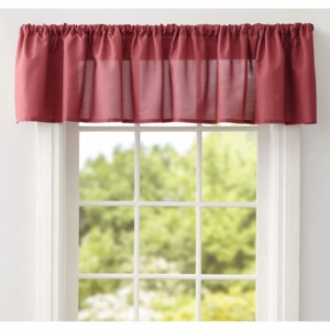 Faith Ombr&eacute; Semi-Sheer Valance, , large
