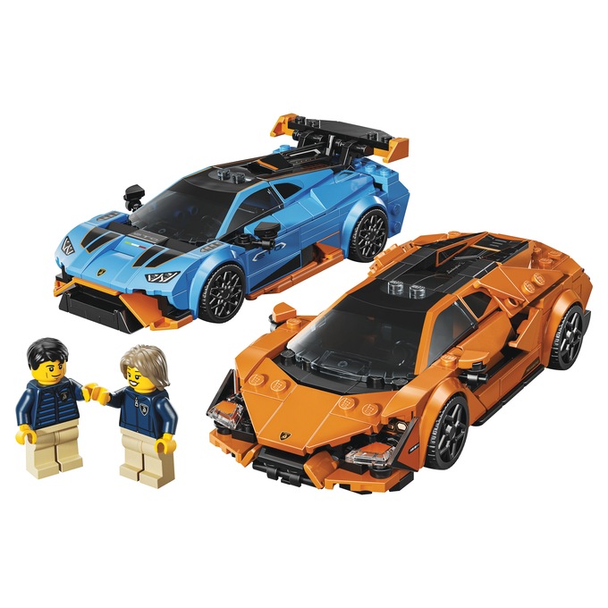 LEGO Speed Champions Lamborghini Revuelto & Hurac&aacute;n STO, Multi, large